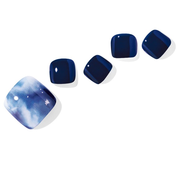 Nib- Ohora- pedi gel nails- blue water - Picture 2 of 6